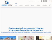 Tablet Screenshot of gestion-total.com